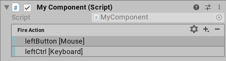 MyComponent fireAction